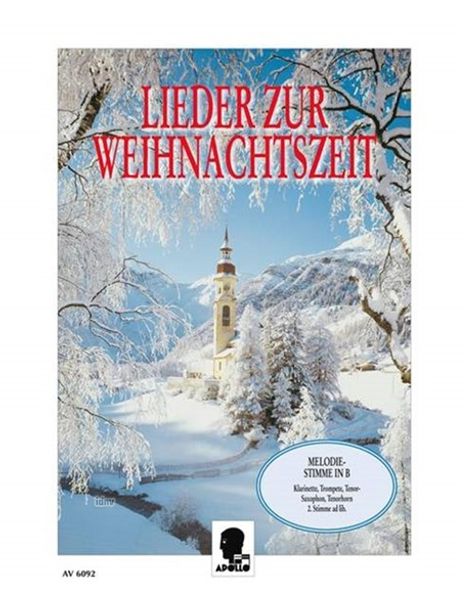 Lieder zur Weihnachtszeit, Noten