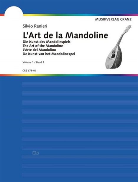 Silvio Ranieri: Die Kunst des Mandolinspiels, Noten