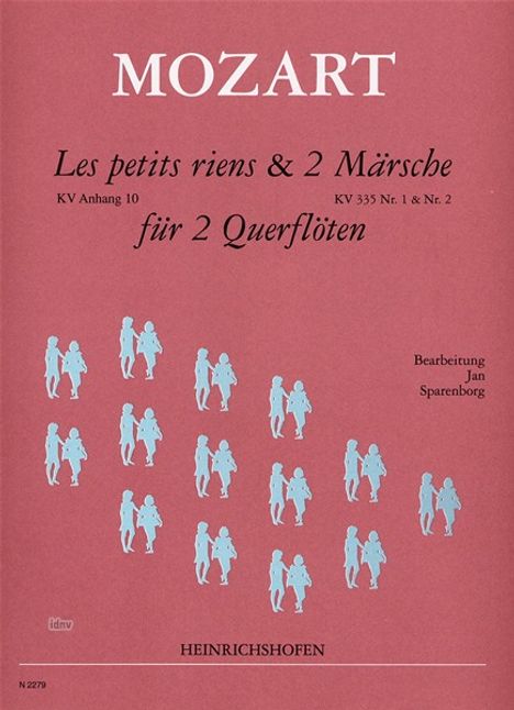 Wolfgang Amadeus Mozart: Les petits riens &amp; 2 Märsche f, Noten