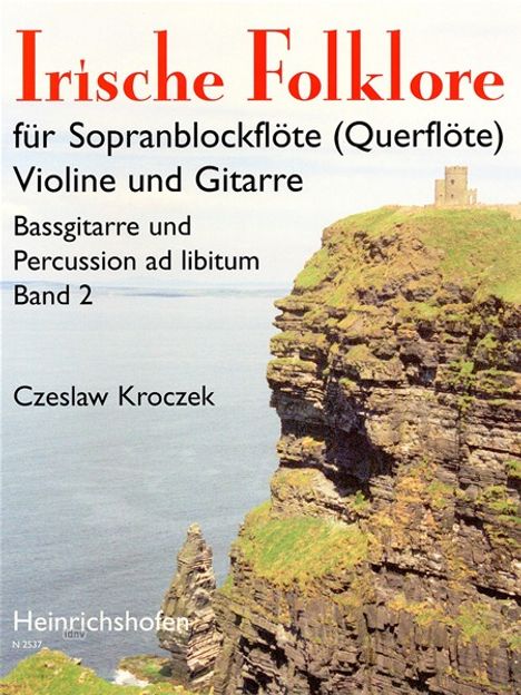 Irische Folklore für Sopranblo, Noten