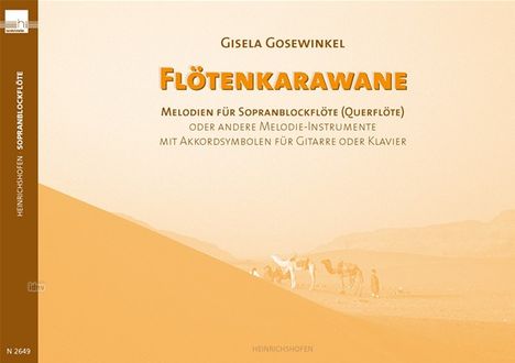 Flötenkarawane, Noten