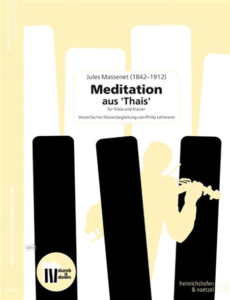 Jules Massenet: Meditation aus 'Thais', Noten