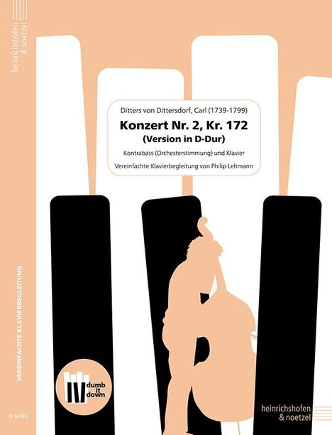 Carl D. v. Dittersdorf: Konzert Nr. 2, Kr 172 (Version in D-Dur), Buch