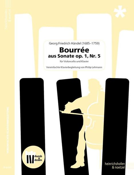 Georg Friedrich Händel (1685-1759): Bourrée aus Sonate op. 1, Nr. 5, Buch