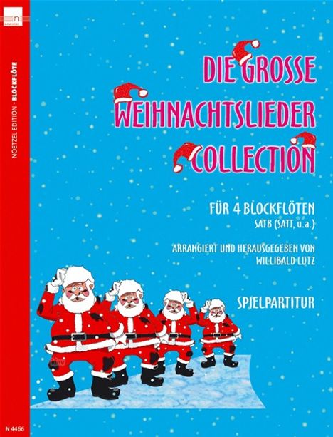 Die große Weihnachtslieder-Col, Noten