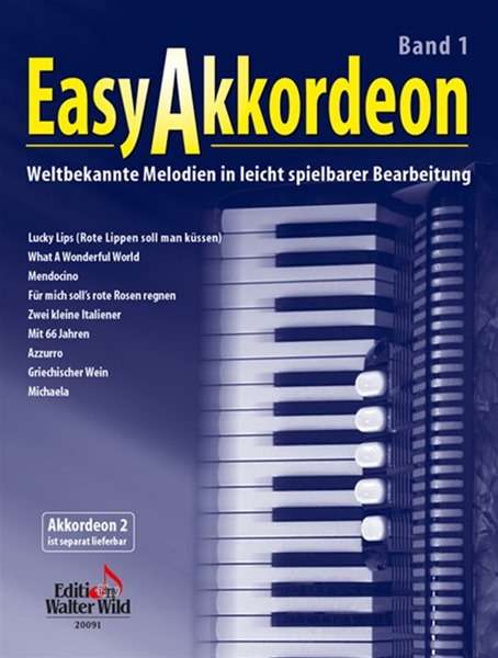 Nelly Leuzinger: Easy Akkordeon 1, Noten