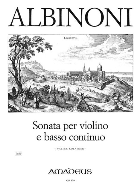 Tomaso Albinoni: Sonata Nr. 6 A-Dur, Noten