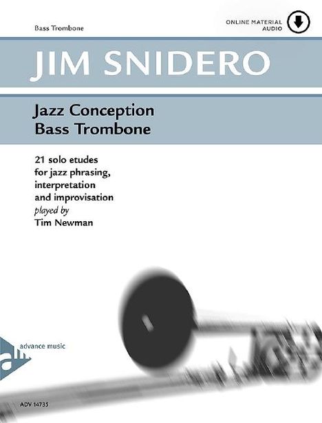 Jim Snidero: Jazz Conception Bass Trombone, Noten