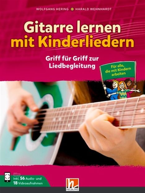 Wolfgang Hering: Gitarre lernen mit Kinderliedern, Noten