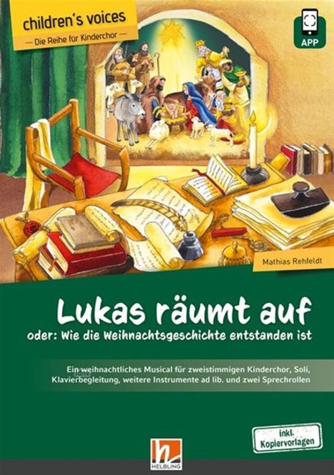 Lukas räumt auf – oder: Wie die Weihnachtsgeschichte entstanden ist Grundschule, Sekundarstufe 1, Zubehör