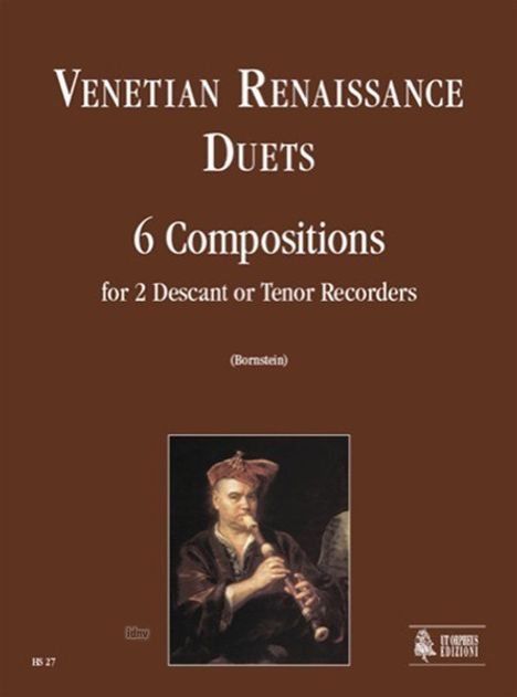 Venetian Renaissance Duets. 6 Compositions for 2 Descant or Tenor Recorders, Noten