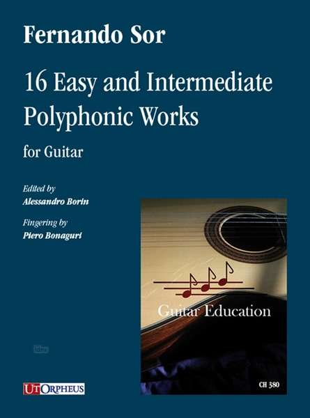 Fernando Sor: 16 Easy and Intermediate Polyphonic Works for Guitar, Noten
