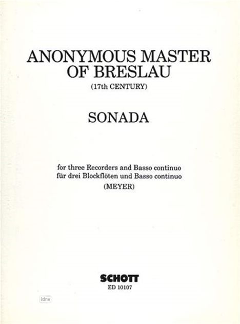 Sonata, Noten