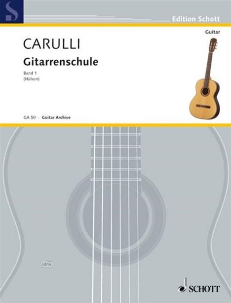 Ferdinando Carulli: Gitarrenschule, Noten