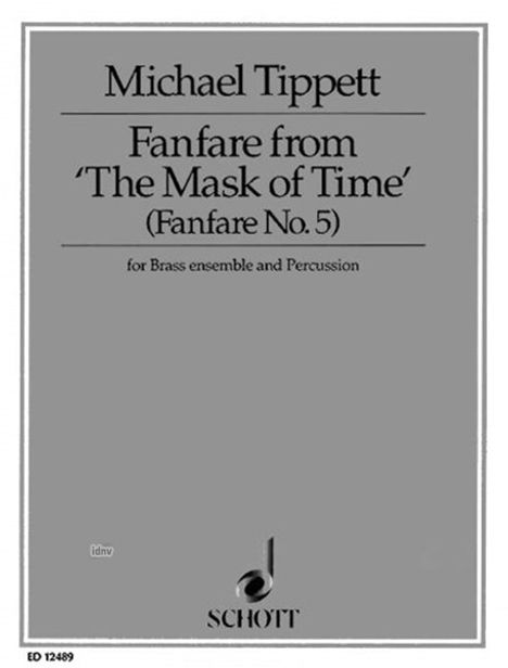 Michael Tippett: Fanfare No. 5, Noten