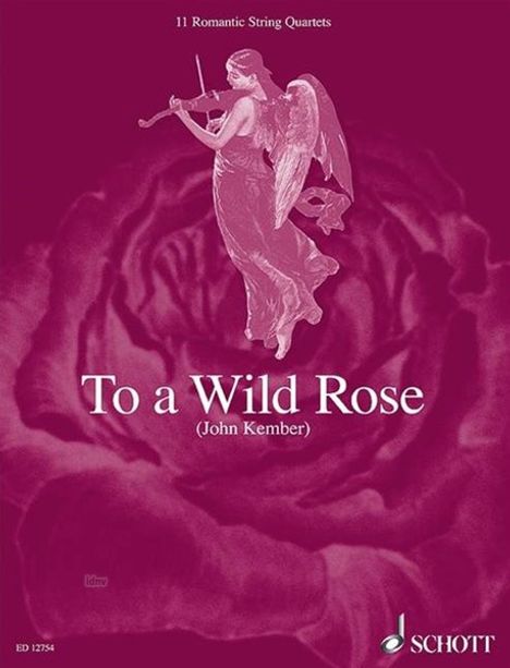 To a Wild Rose, Noten