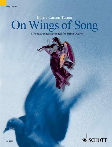 On Wings of Song, Streichquartett, Noten