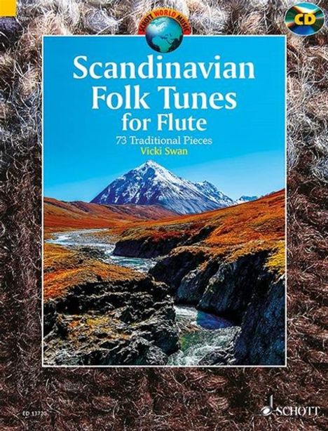 Vicki Swan: Scandinavian Folk Tunes for Flute, Noten