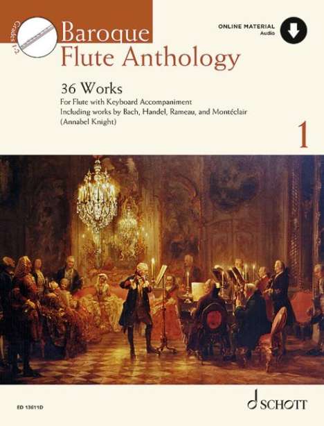 Annabel Knight: Baroque Flute Anthology 1, Buch