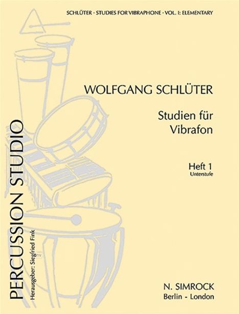 Studien für Vibraphon, Noten