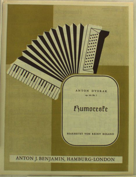 Antonin Dvorak: Dvorak, Antonin /Bea:Humoreske in G op. 101/7, Noten