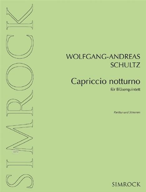 Schultz, W: Capriccio notturno, Buch