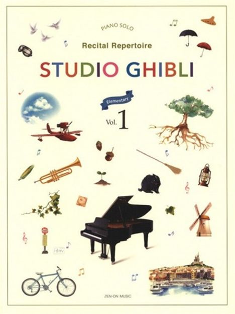 Studio Ghibli Recital Repertoire 1, Noten