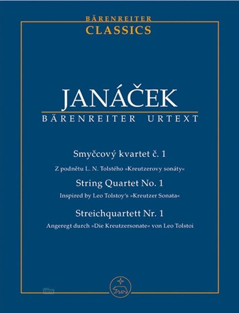 Leos Janacek: Janácek, Leos       :Streichq. Nr. 1 /ST /Va/2, Noten