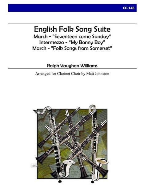 Ralph Vaughan Williams: English Folk Song Suite for Clarinet Choir, Noten