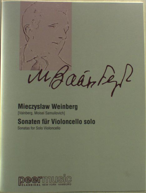 Mieczyslaw Weinberg: Weinberg, Mieczyslaw:Sonaten für Violoncello s, Noten