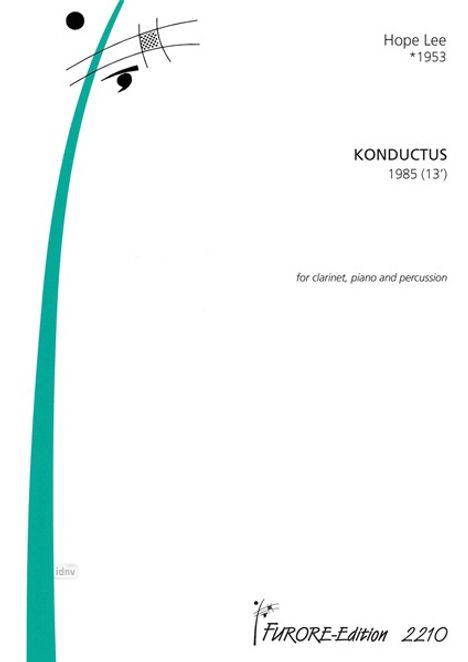 Hope Lee: Konductus, Noten