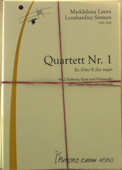 Maddalena Laura Lombardini Sirmen: Six String Quartets/Sechs Streichquartette Nr. 1-6, Noten