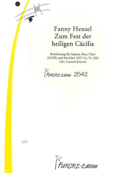 Fanny Mendelssohn-Hensel: Zum Fest der hlg. Caecilie, Noten