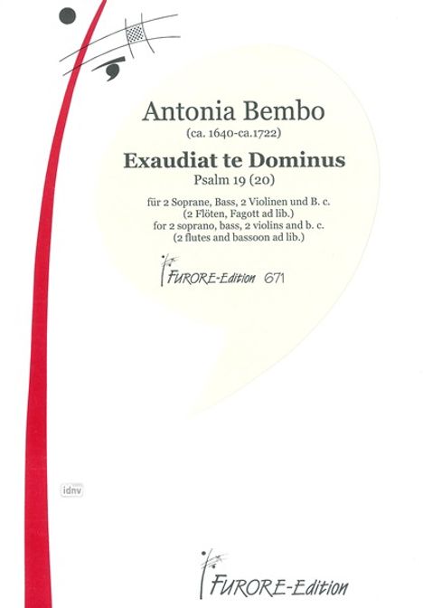 Antonia Bembo: Exaudiat te Dominus Psalm 19 (, Noten