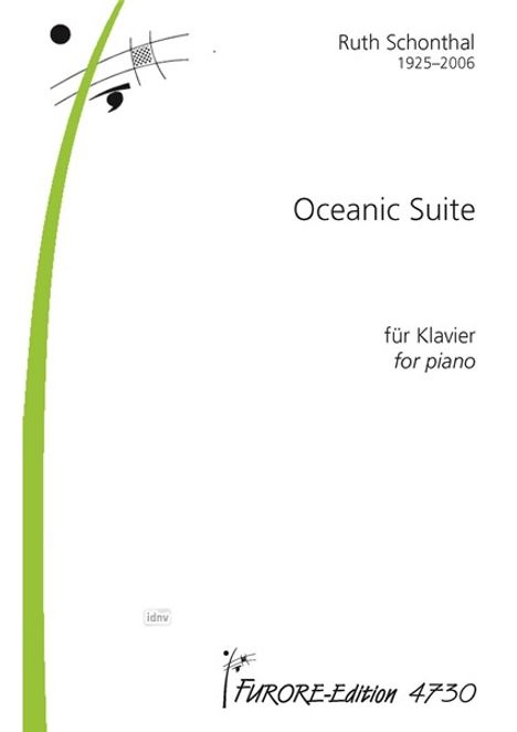 Ruth Schonthal: Oceanic Suite for Piano (2003), Noten