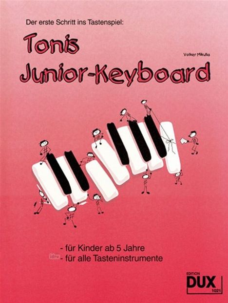 Tonis Junior-Keyboard, Buch
