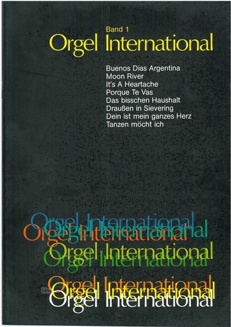 Orgel International, Noten