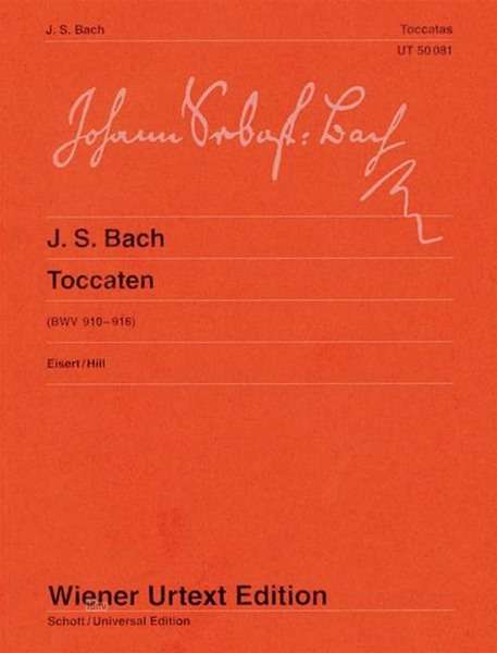 Bach,J.S.:Toccaten BWV 910-916, Noten