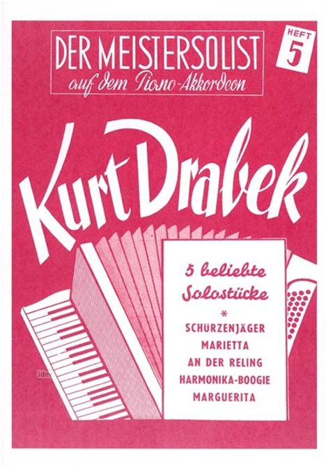 Kurt Drabek: Der Meistersolist, Heft 5, Noten