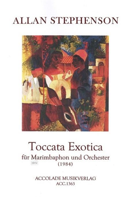 Allan Stephenson: Toccata exotica für Marimbapho, Noten