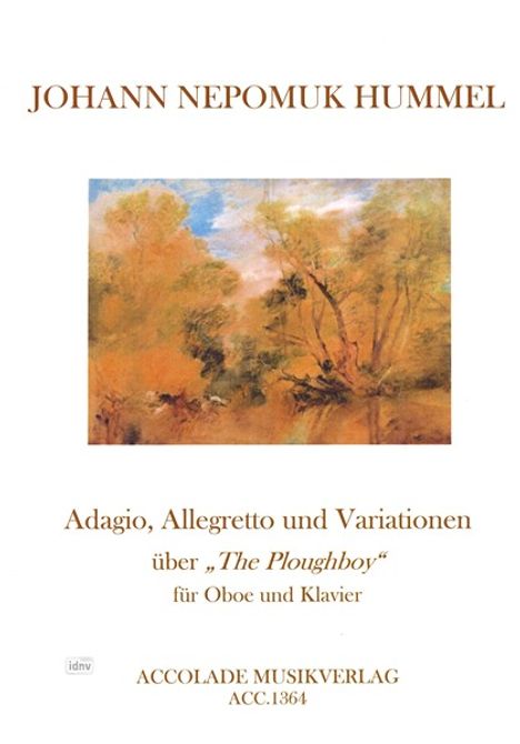Johann Nepomuk Hummel: Adagio, Allegretto und Variati, Noten