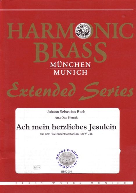 Johann Sebastian Bach: Ach mein herzliebes Jesulein BWV 248, Noten