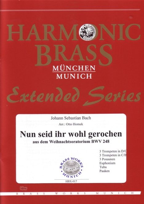 Johann Sebastian Bach: Nun seid ihr wohlgerochen BWV 248, Noten