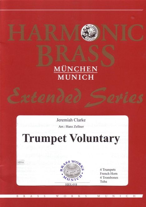 Jeremiah Clarke: Trumpet Voluntary, Noten