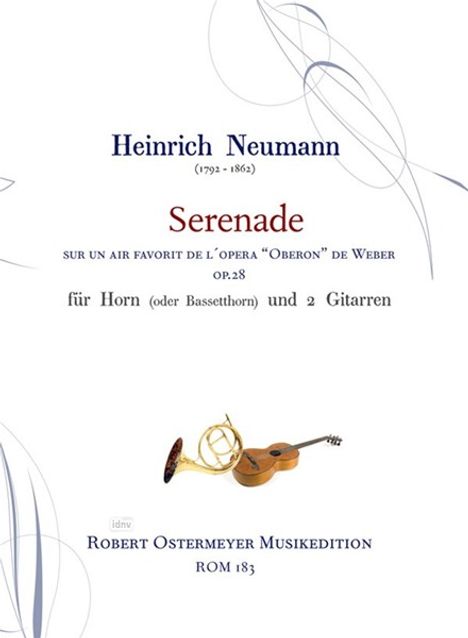 Heinrich Neumann: Serenade F-Dur op. 28, Noten