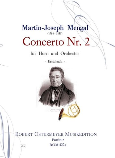 Martin-Joseph Mengal: Concerto für Horn Nr. 2 E-Dur, Noten