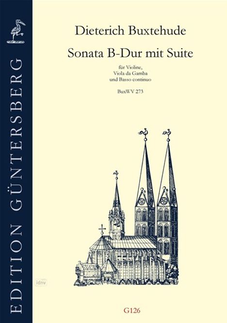 Dieterich Buxtehude: Sonata B-Dur mit Suite BuxWV 273, Noten