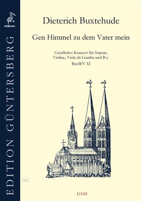 Dieterich Buxtehude: Gen Himmel zu dem Vater mein BuxWV 32, Noten