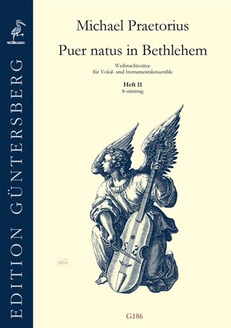 Michael Praetorius: Puer natus in Bethlehem, Noten