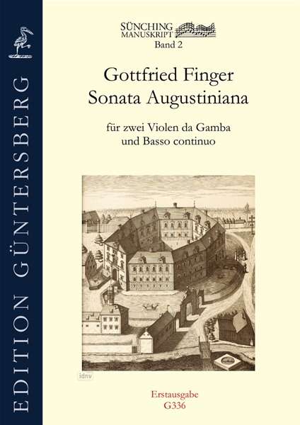 Gottfried Finger: Sonata Augustiniana für 2 Violen da Gamba und Basso continuo Sünching Nr. 6, Noten